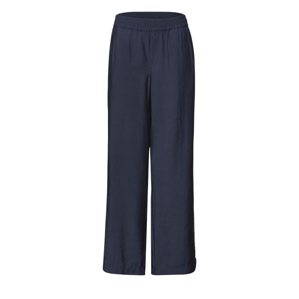 Blue Modal Casual Pants