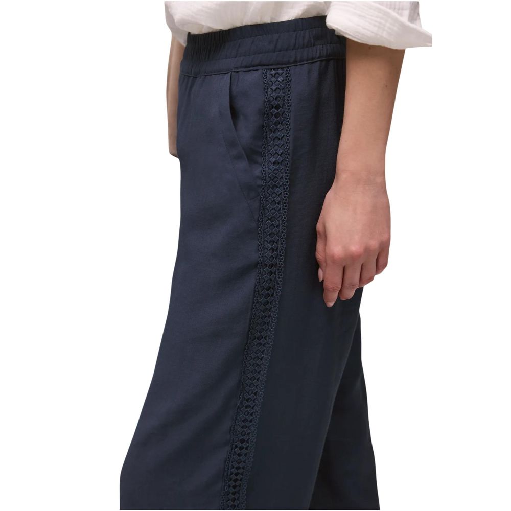 Blue Modal Casual Pants