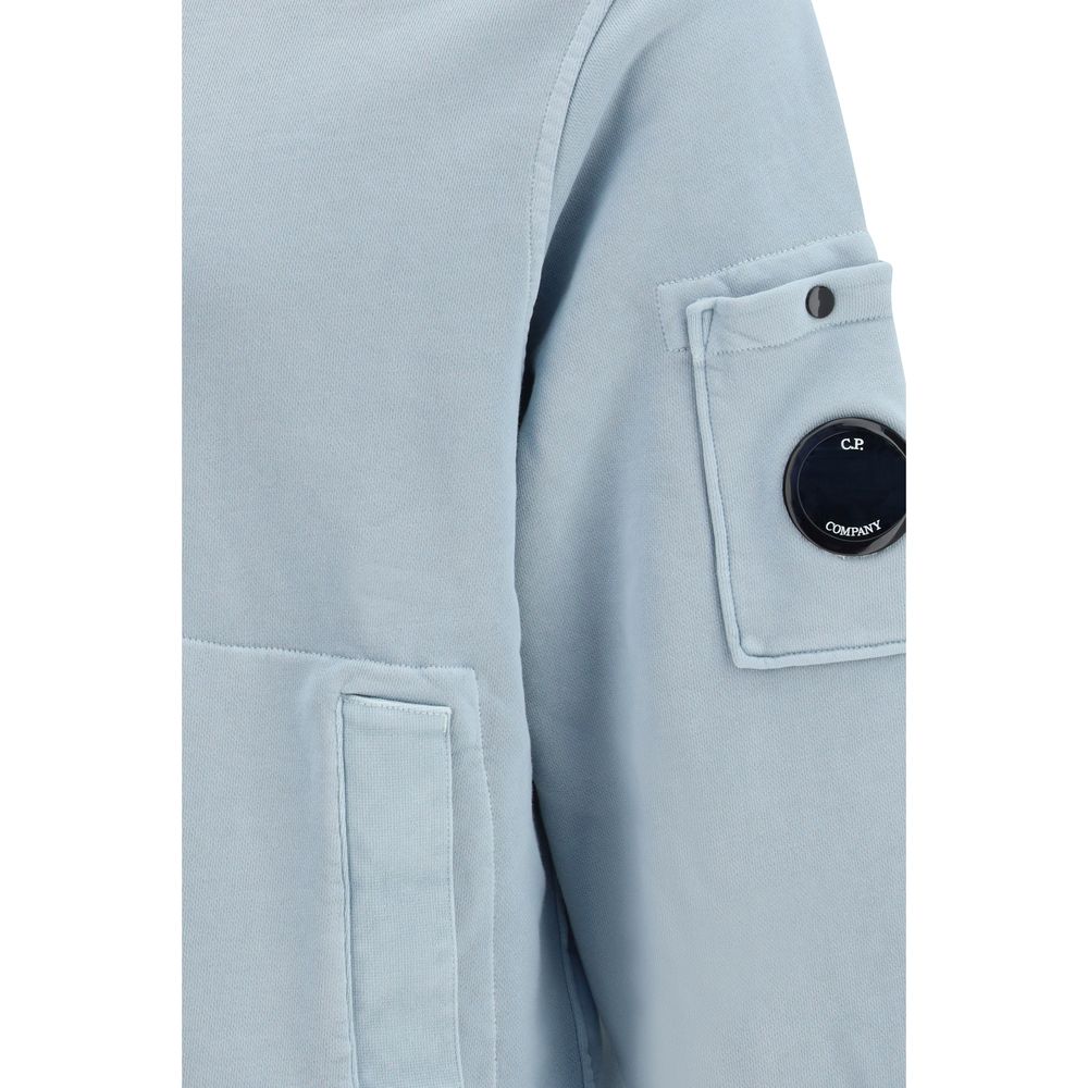 Blue Cotton Sweatshirt