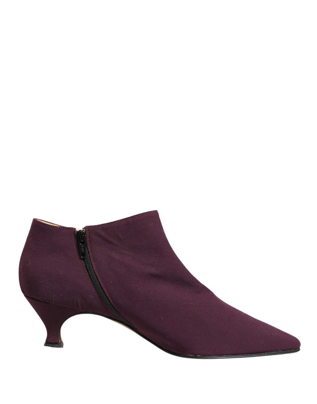 Dolce & Gabbana Purple Suede AnkleBoots Shoes