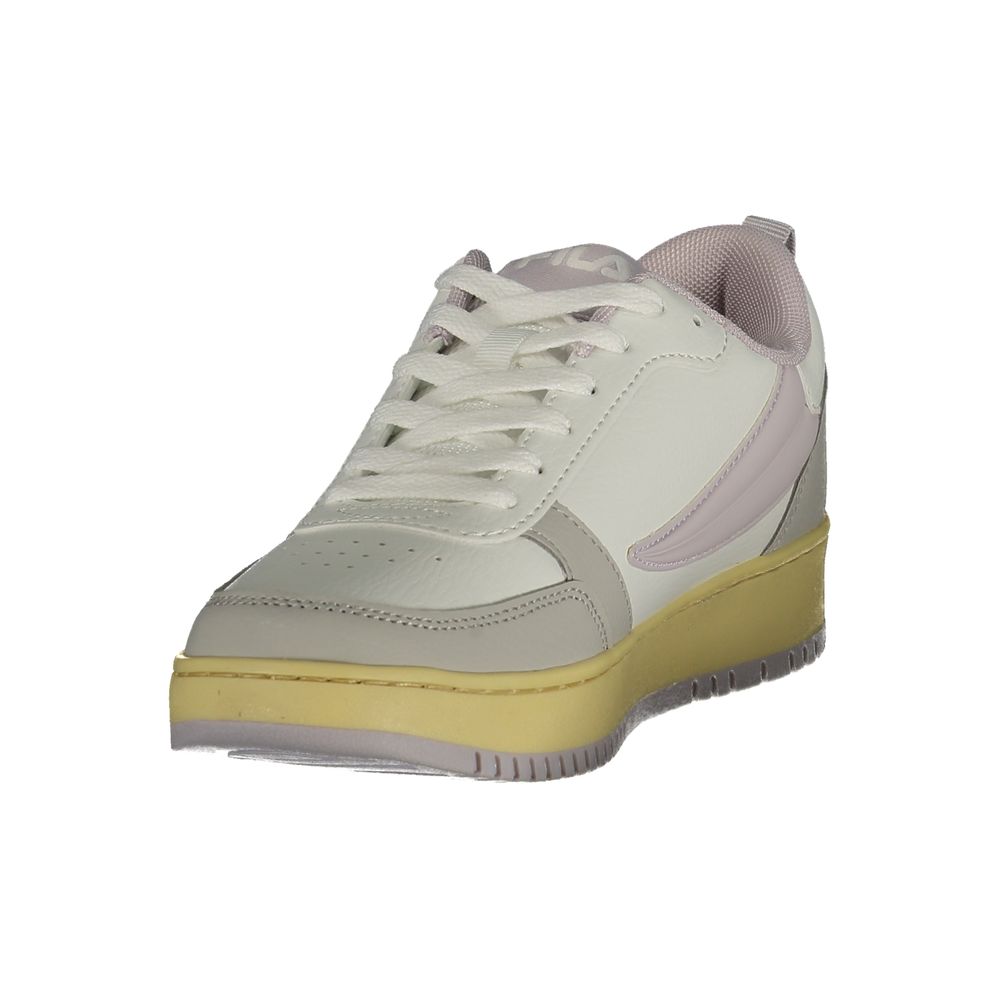 Bianco Polyurethane Women Sneaker