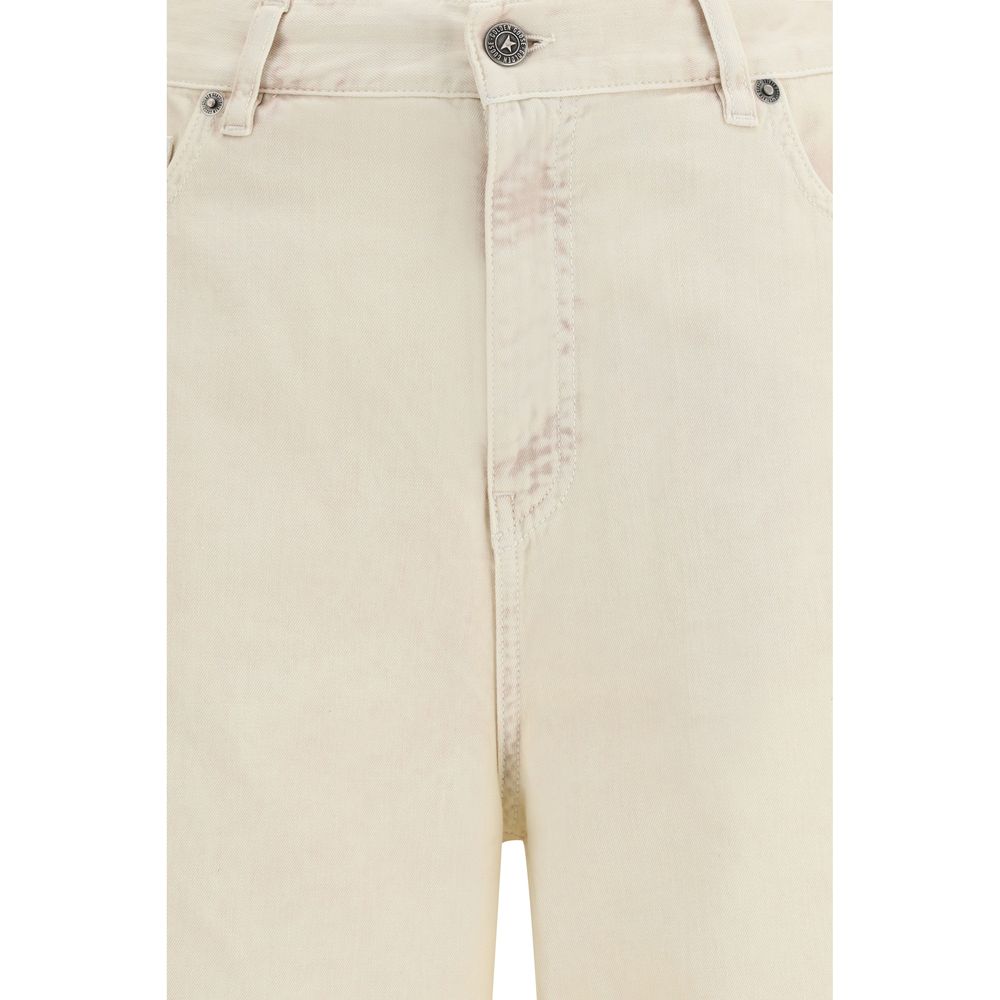 Golden Goose Multicolor Cotton Relaxed Fit Jeans