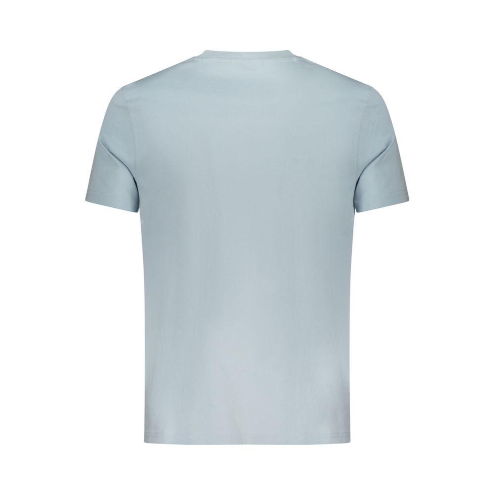 Azzurro Cotton Men T-Shirt