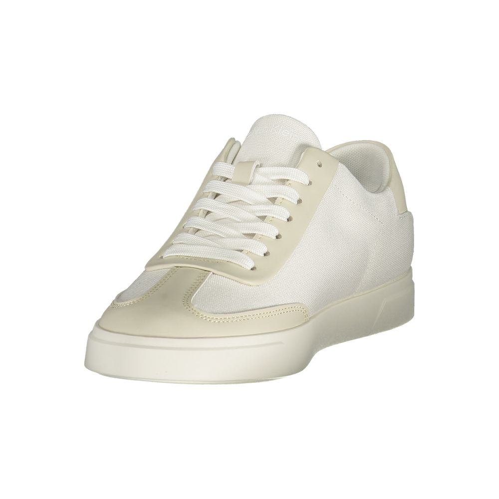 Bianco Polyester Woman Sneaker