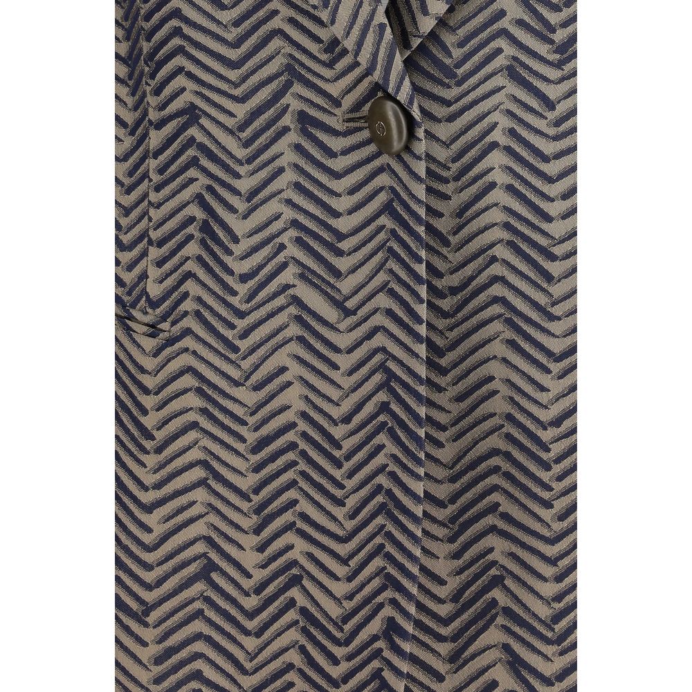 Beige Viscose Blazer
