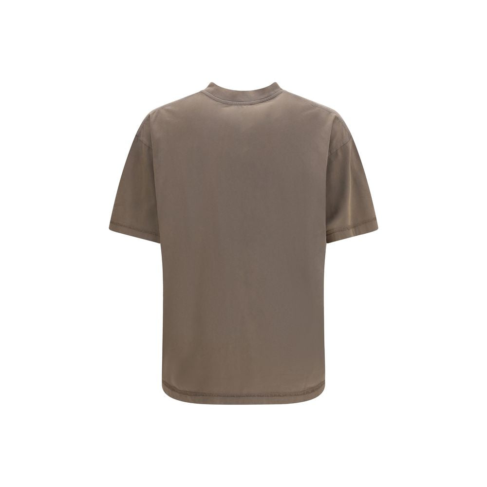 Brown Cotton T-Shirt