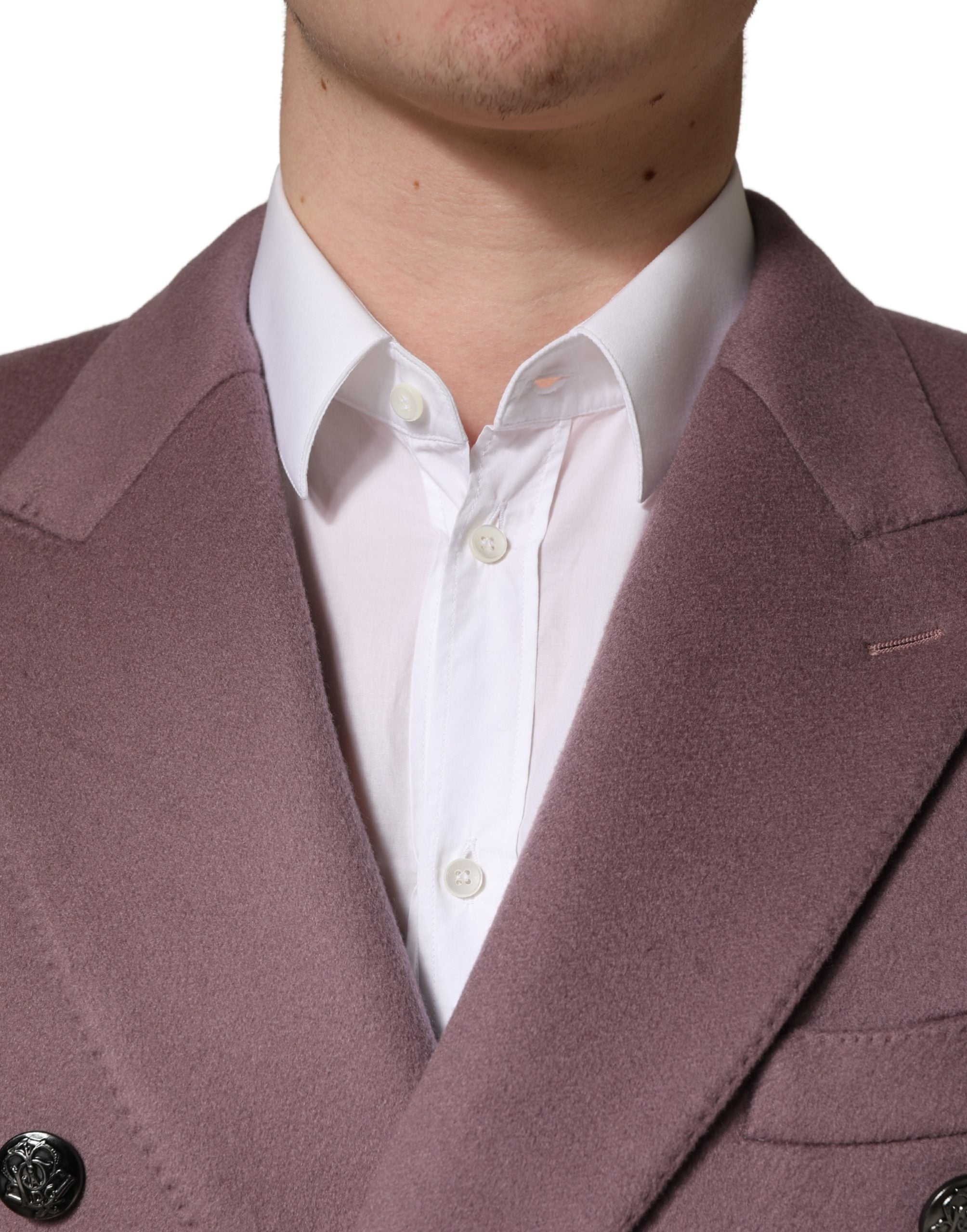 Brown Double Breasted Men Trench Coat Jacket
