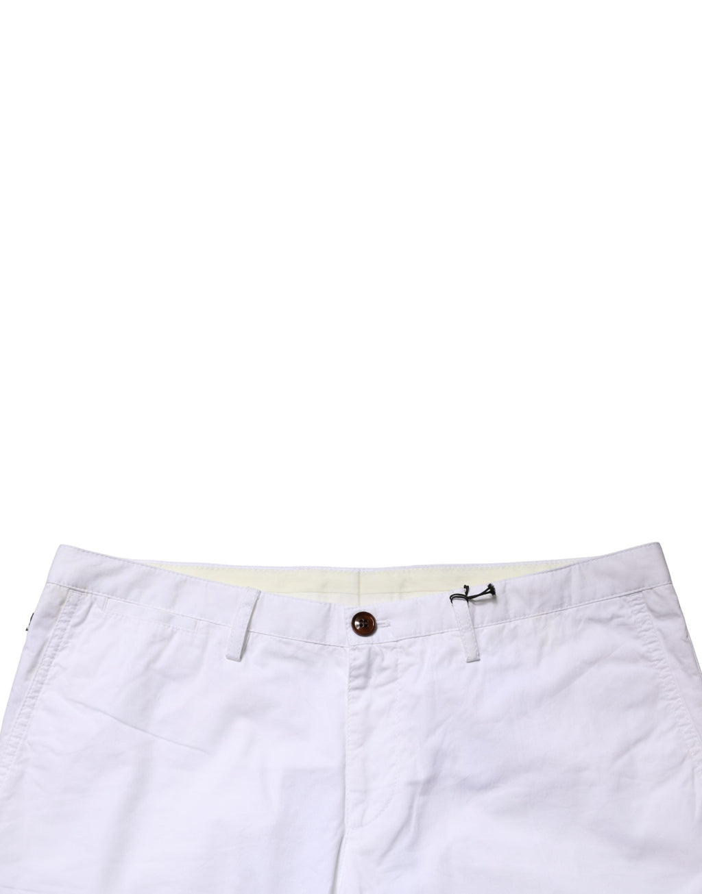 Hugo Boss White Mid Waist Skinny Chino Casual Trouser Pants
