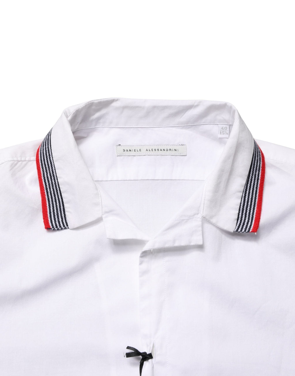 Daniele Alessandrini White Short Sleeves Button Down Shirt