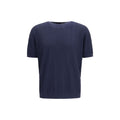 Blue Silk Sweatshirt