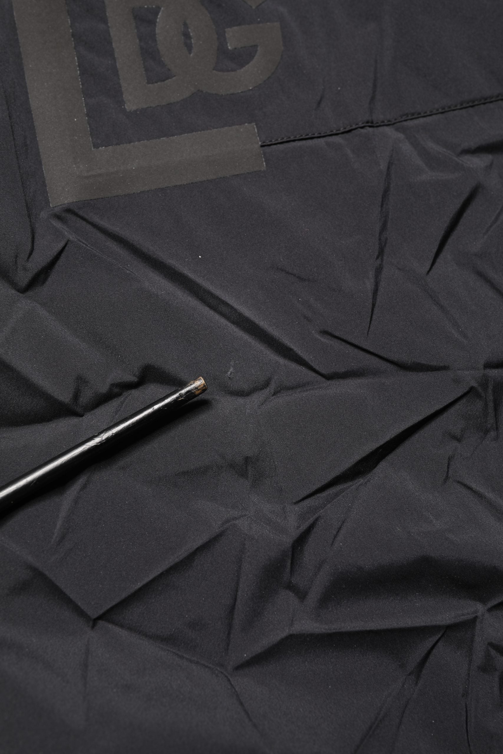 Dolce & Gabbana Black Nylon Elastic Waist Swim Shorts Swimwear