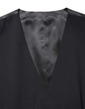 Dolce & Gabbana Black Wool Single Breasted Waistcoat Vest