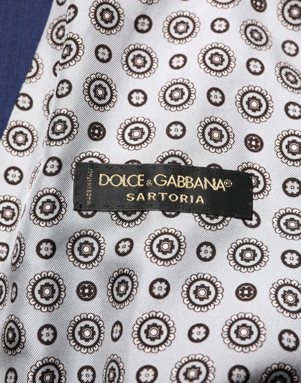 Dolce & Gabbana Navy Blue Wool Dress Formal Waistcoat Vest