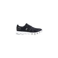 Black And White Recycled Polyester Athletic Sneakers
