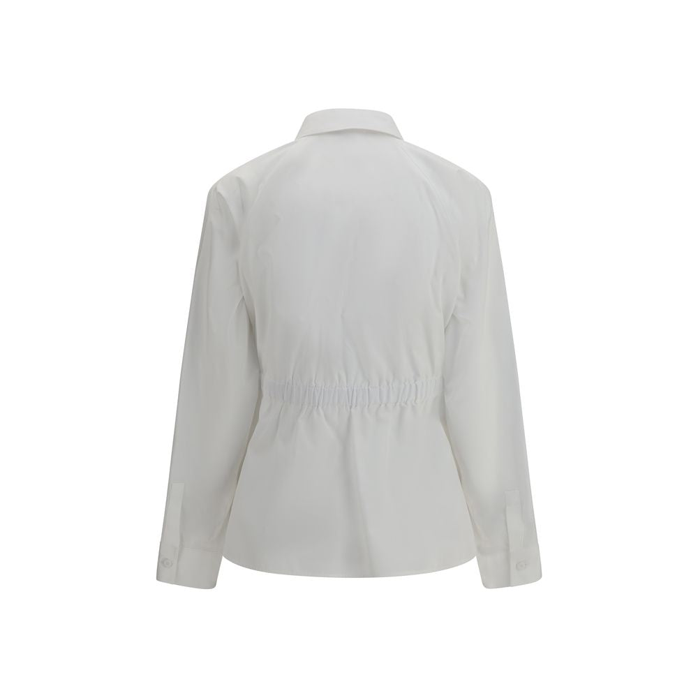 White Cotton Dress Shirt