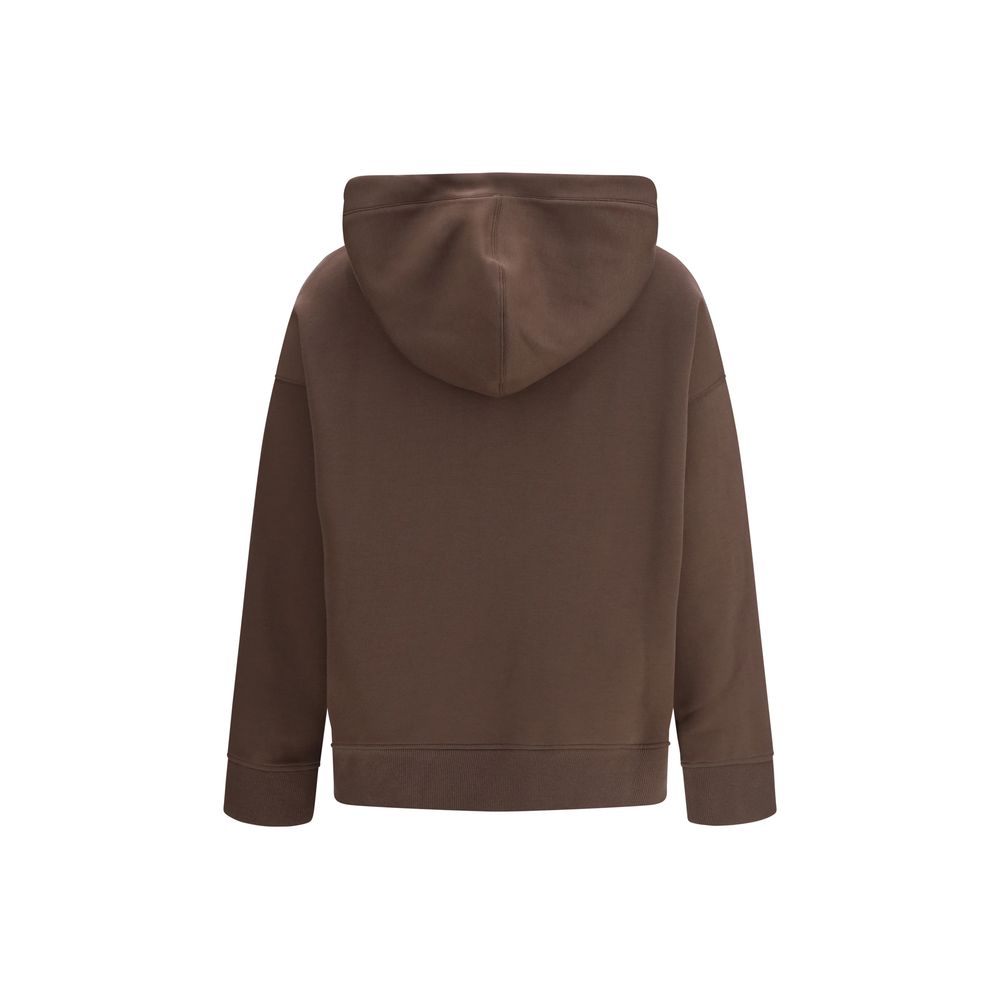 Brown Cotton Sweatshirt