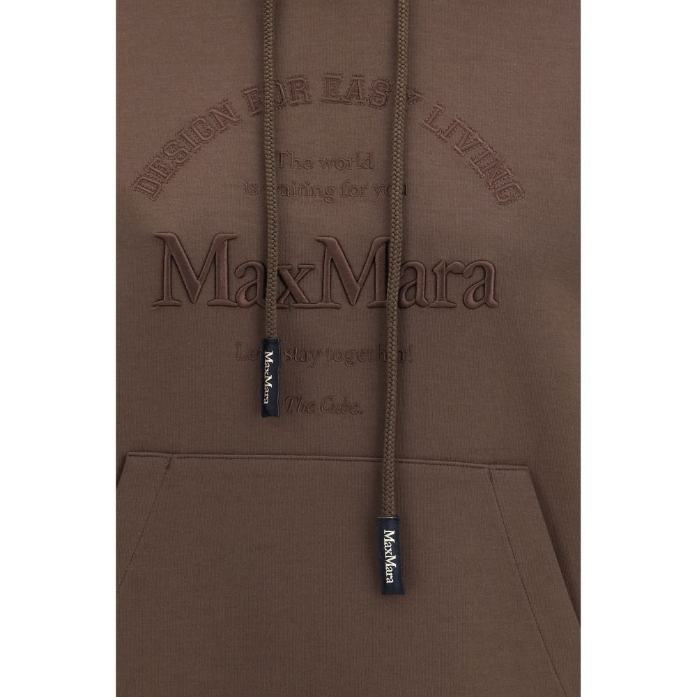 Brown Cotton Sweatshirt