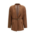 Brown Ramie Coat