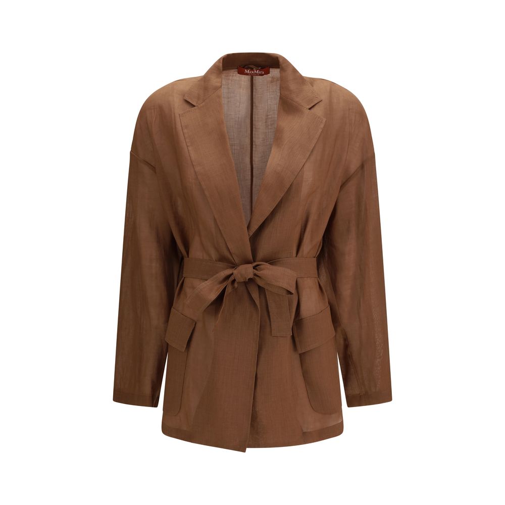 Brown Ramie Coat