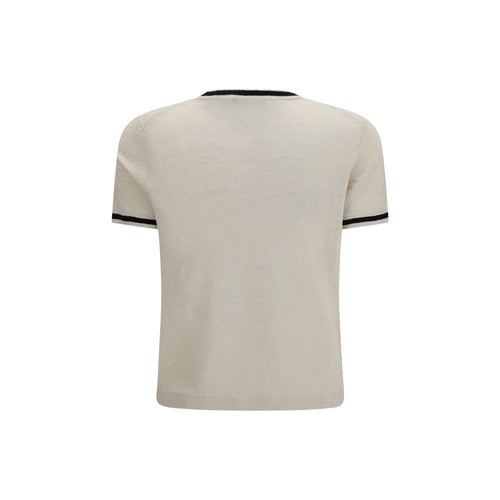 Beige Linen T-Shirt
