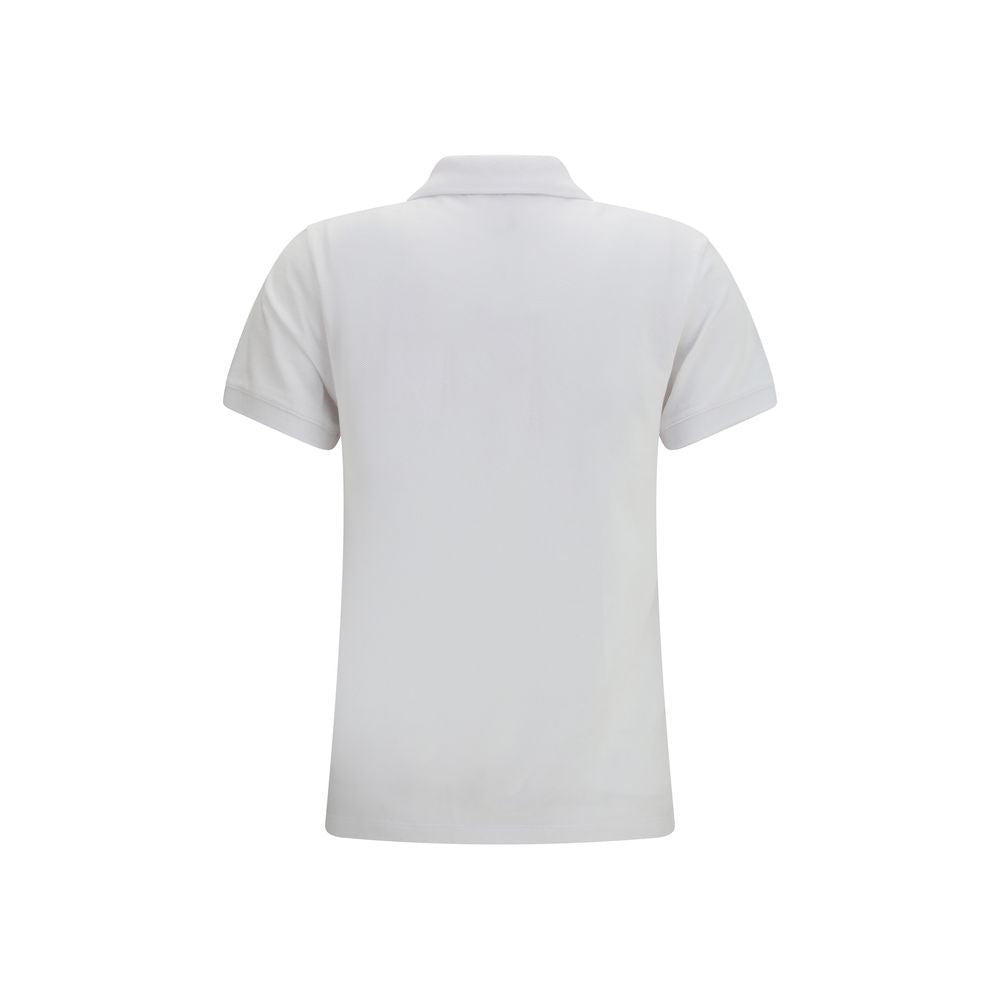 White Cotton Polo Shirt