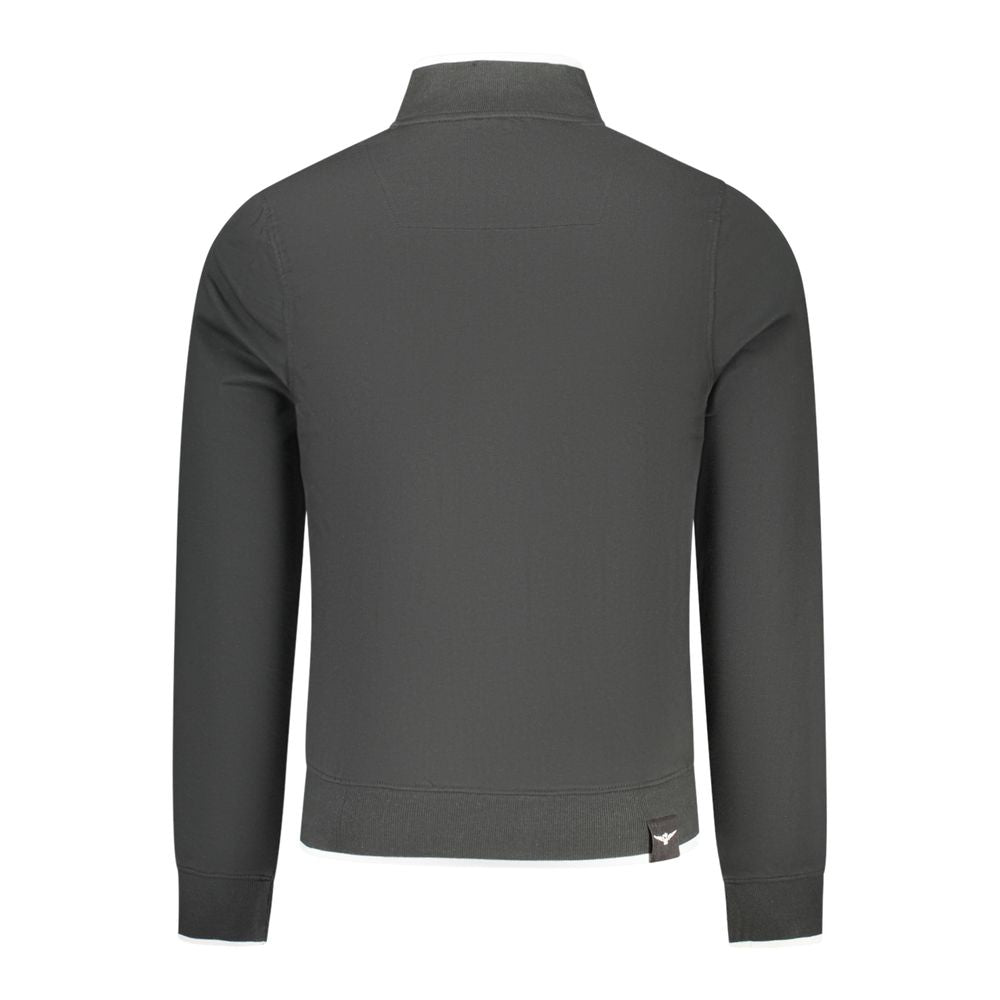 Nero Poliestere Men's Gilet
