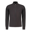 Black Cotton Men's Cardigan