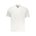 White Cotton Men Polo Shirt