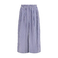 Blue Cotton Pants