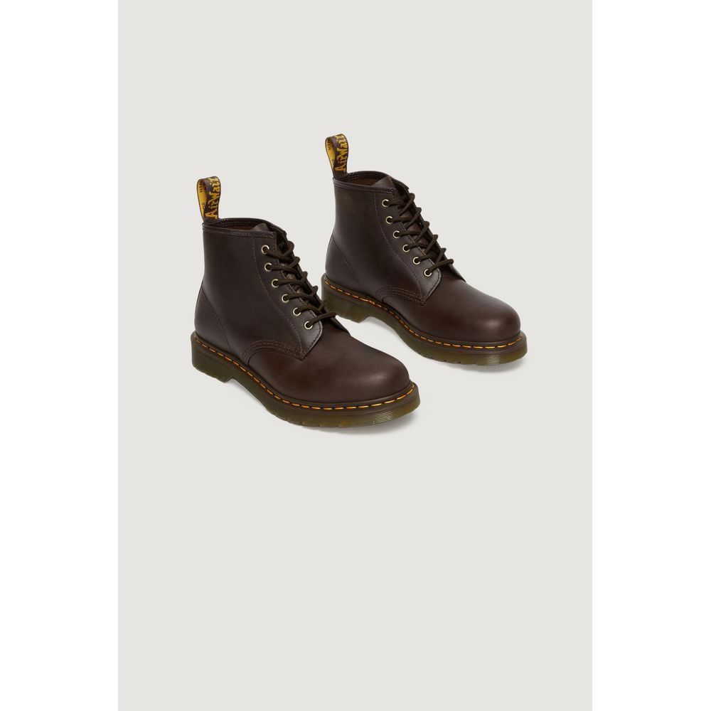 Brown Leather Athletic Sneakers
