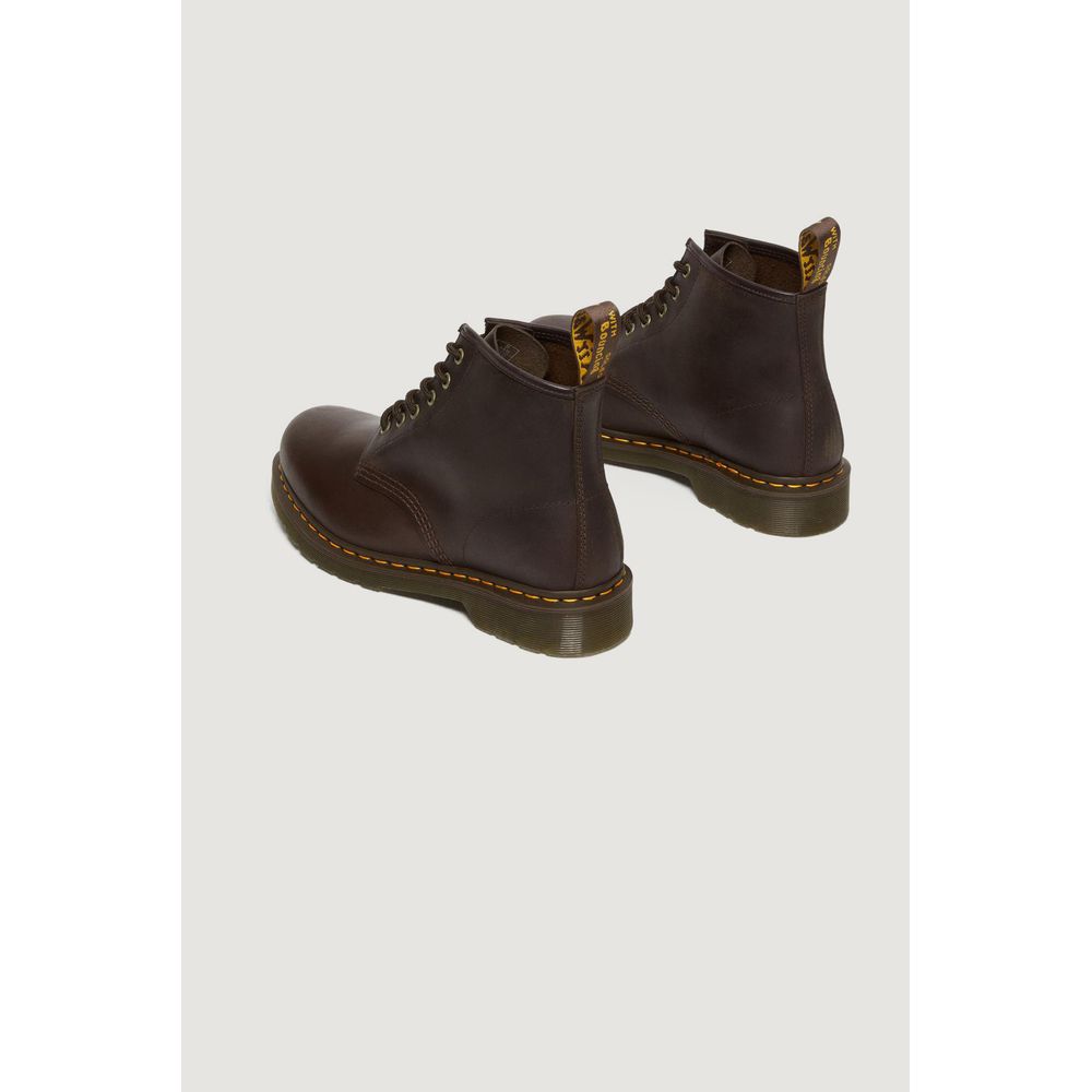 Brown Leather Athletic Sneakers