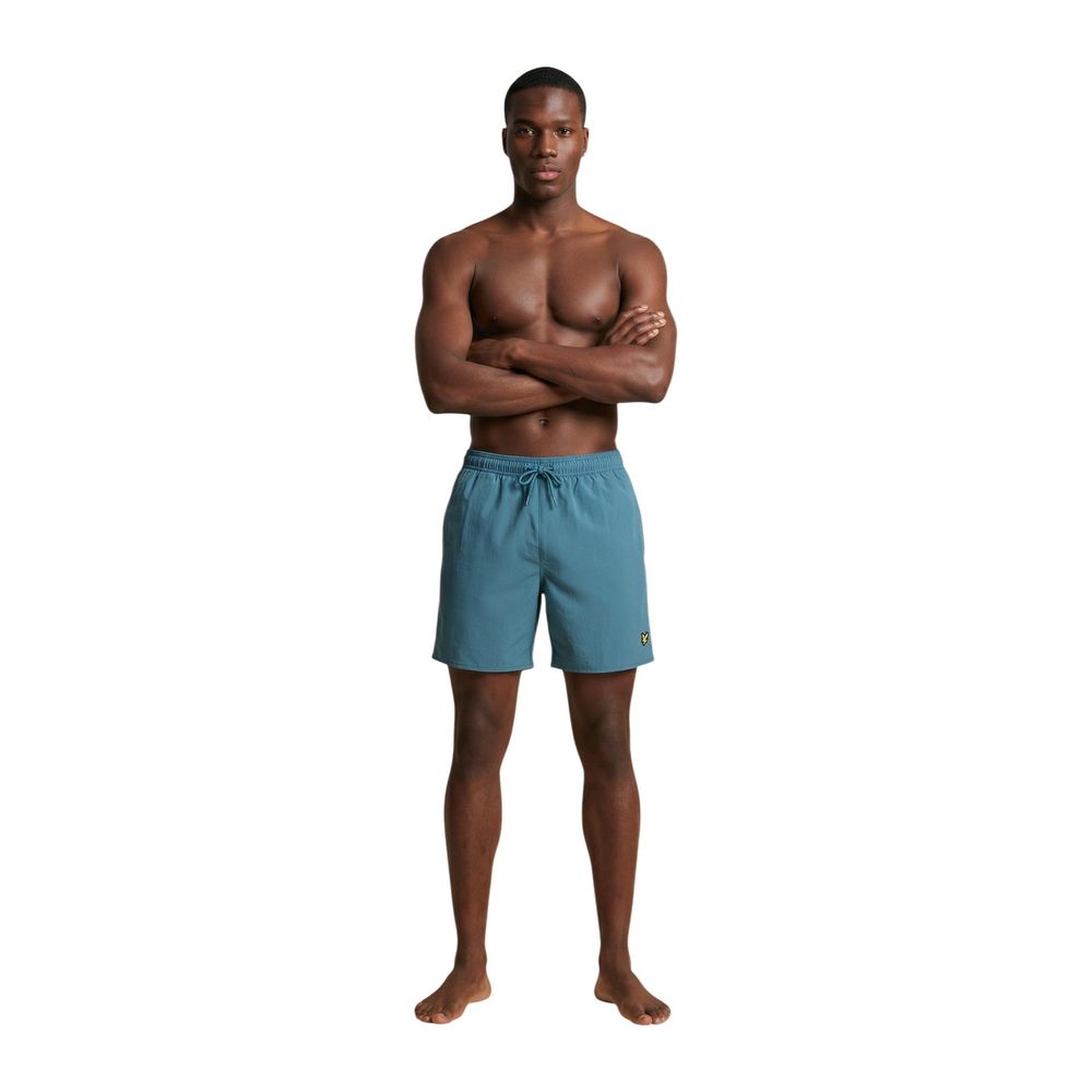 Blue Polyamide Swim Shorts
