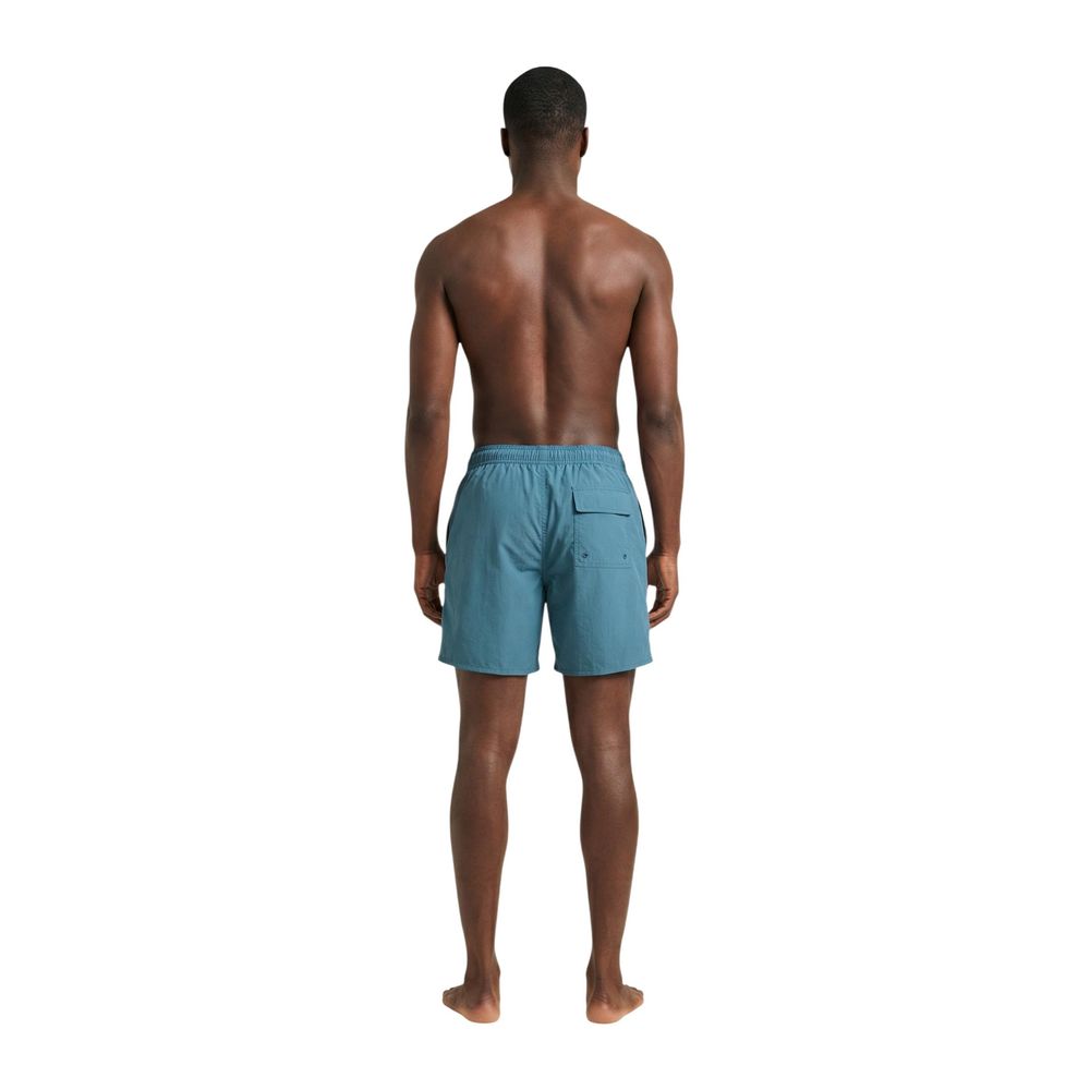 Blue Polyamide Swim Shorts