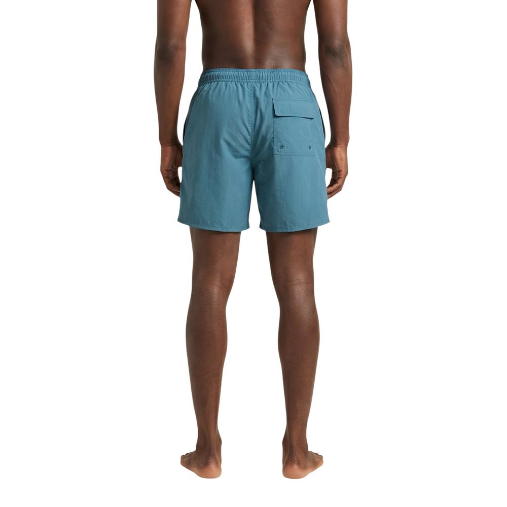 Blue Polyamide Swim Shorts