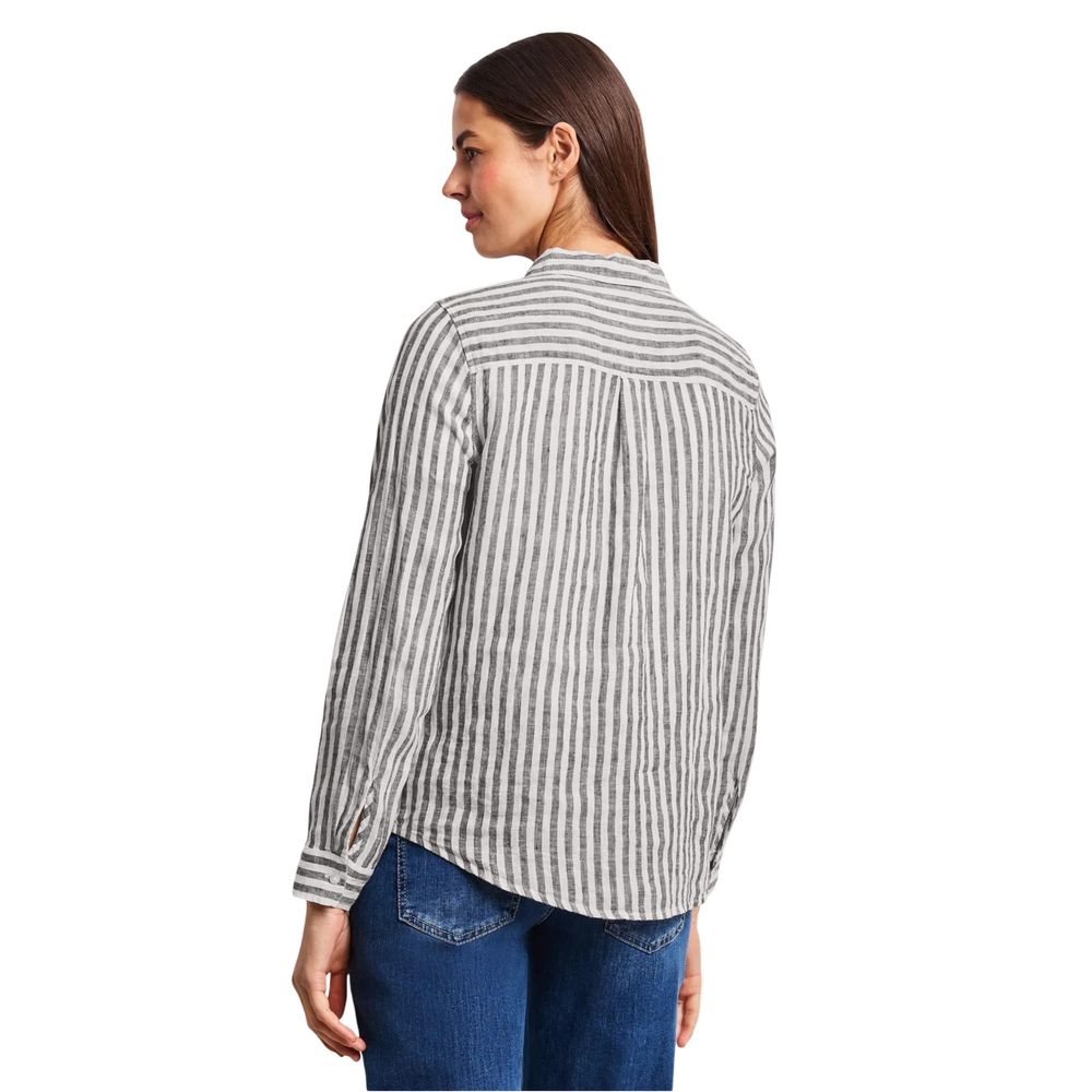 Brown Linen Blouse