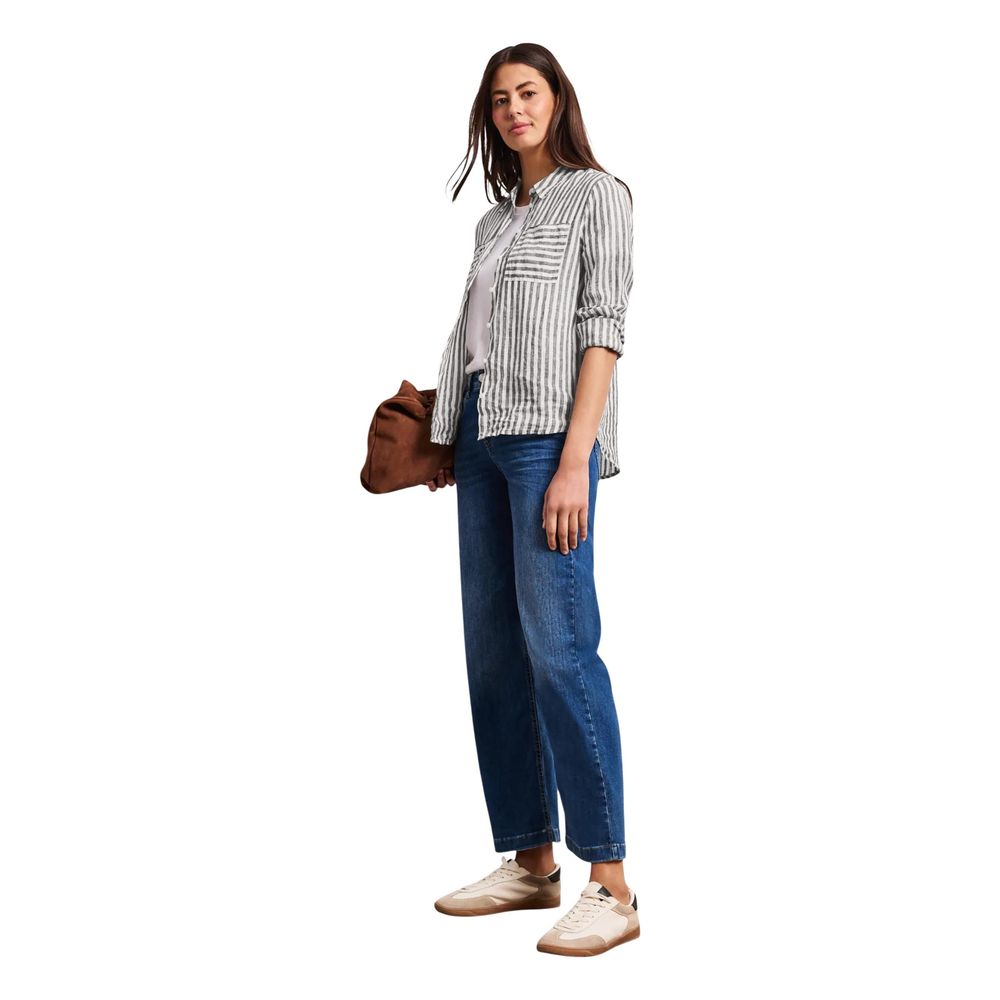 Brown Linen Blouse