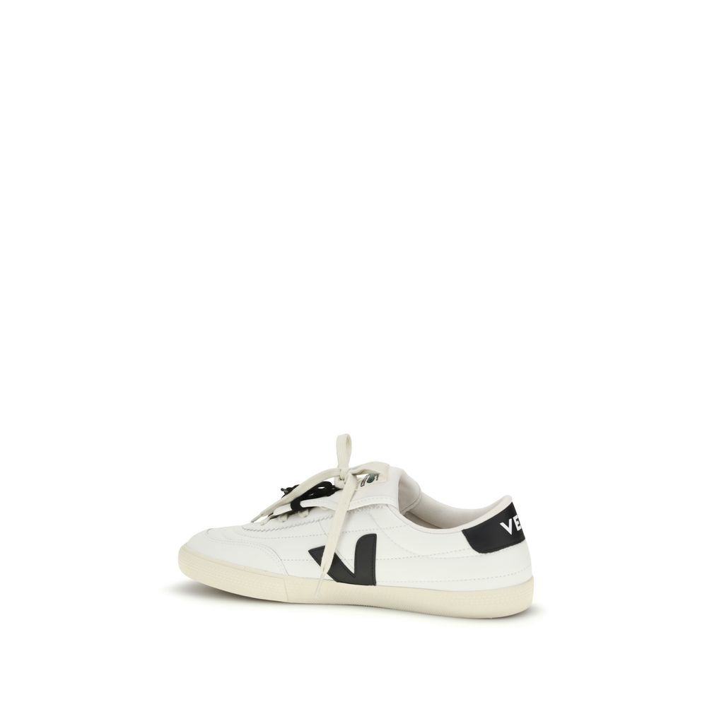 White Calf Leather Bos Taurus Athletic Sneakers