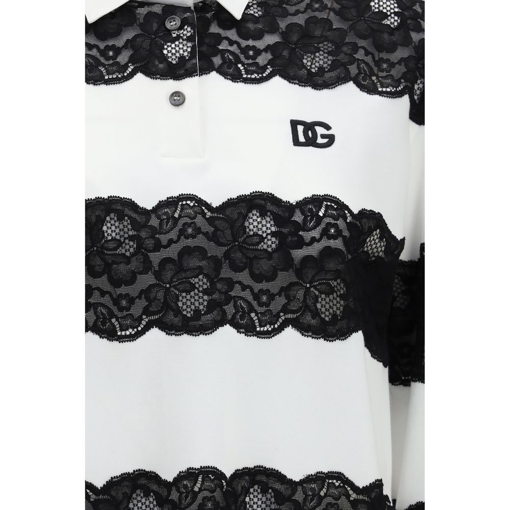 White Cotton Polo Shirt