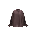 SOSUE Brown Cotton Shirt