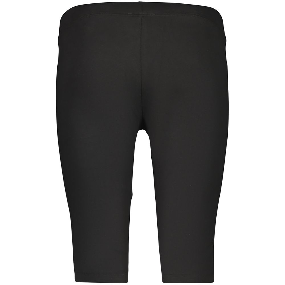 Black Cotton Women's Short