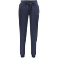 Blue Cotton Women's Trousers