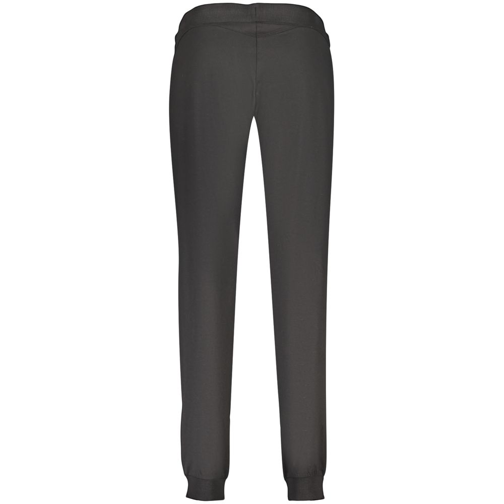 Black Cotton Womens Trousers