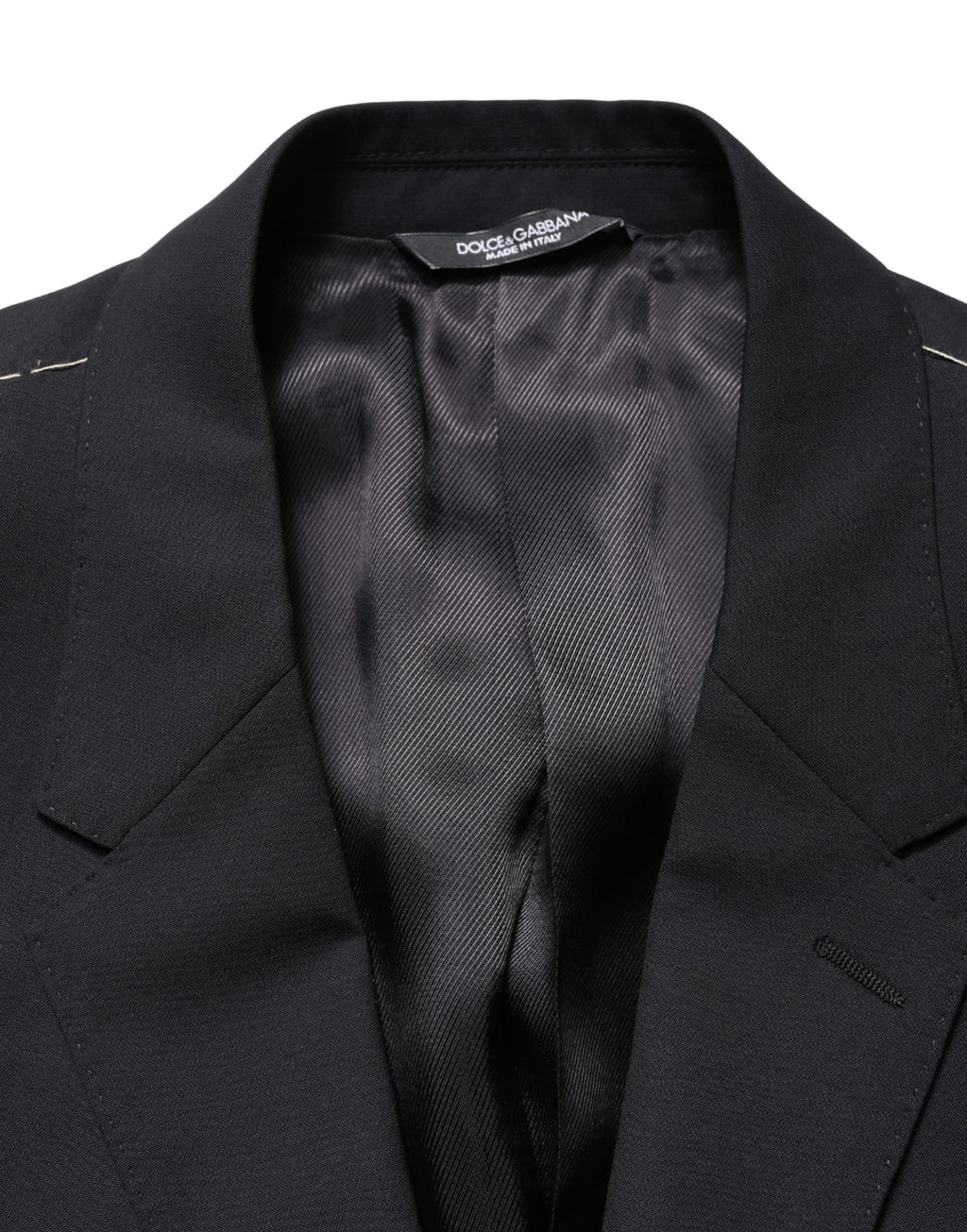 Blue Single Breasted 2 Button Suit Jacket