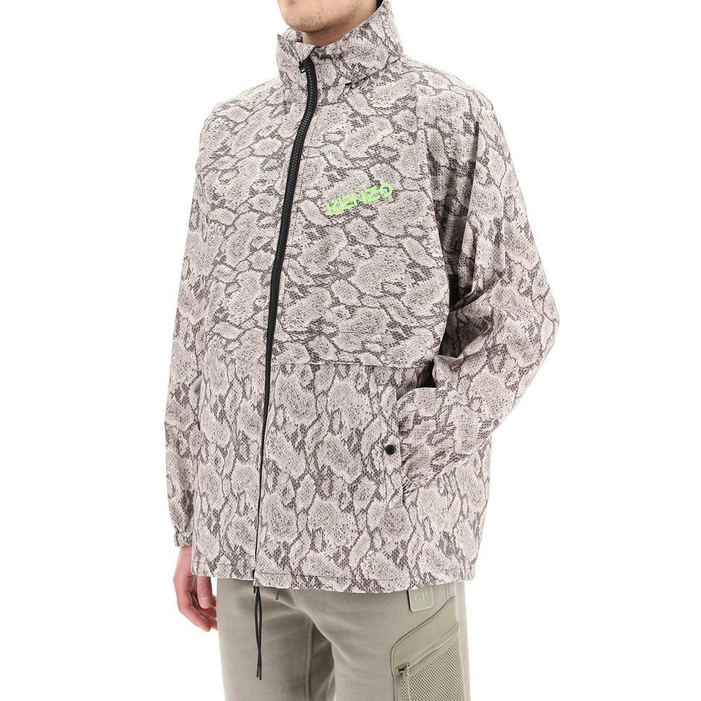 Kenzo Beige Polyester Shell Jacket