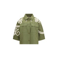 Max Mara Bicolor Cotton Coat