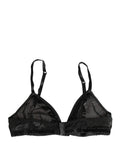 Dolce & Gabbana Black Nylon Stretch Soft Cup Brassiere Underwear