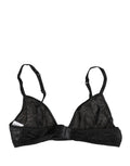 Dolce & Gabbana Black Nylon Stretch Soft Cup Brassiere Underwear