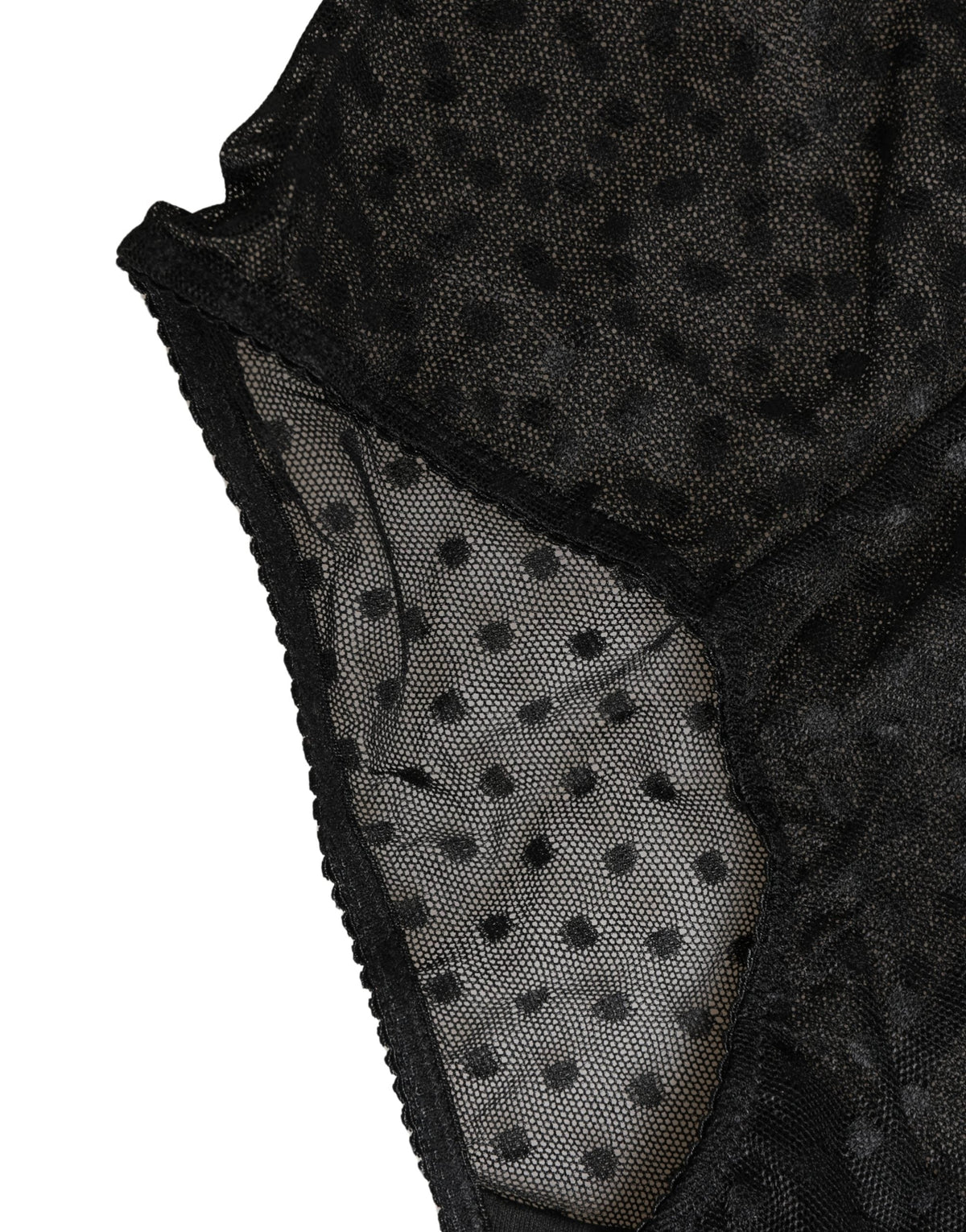 Dolce & Gabbana Black Logo Girdle High Waist Panty Underwear