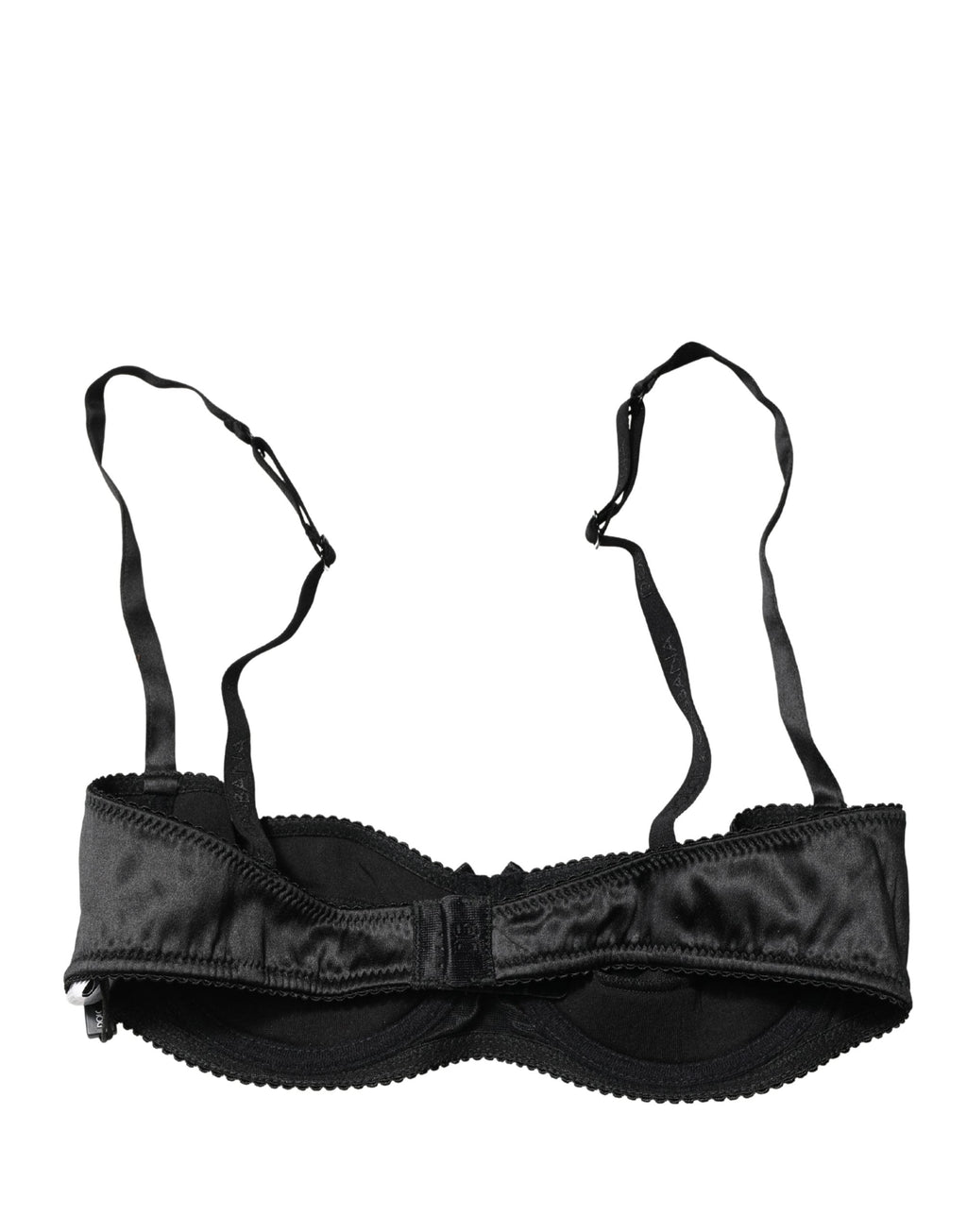 Dolce & Gabbana Black Semi-Pad Underwire Balconette Bra Underwear