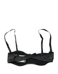 Dolce & Gabbana Black Semi-Pad Underwire Balconette Bra Underwear